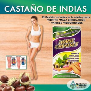 Castaño de Indias Suplemento 60 Capletas 1g.