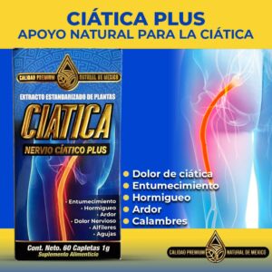 Ciática Suplemento 60 Capletas 1g.