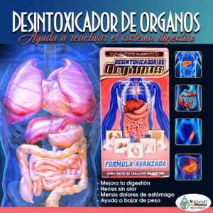 Suplemento Desintoxicador de Organos