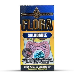 Flora Saludable Suplemento 60 Caplets 1g.