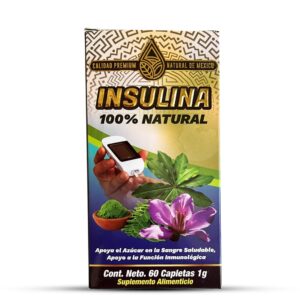 Insulina Natural Suplemento 60 Capletas 1g.