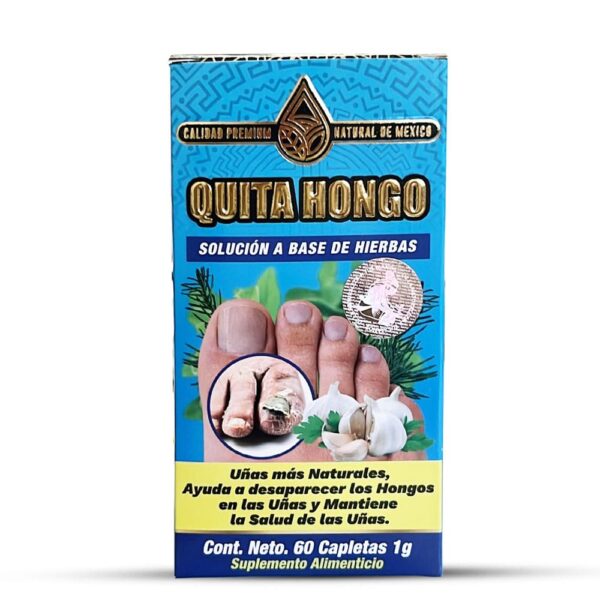 Quita Hongos Suplemento 60 Caplets 1g.