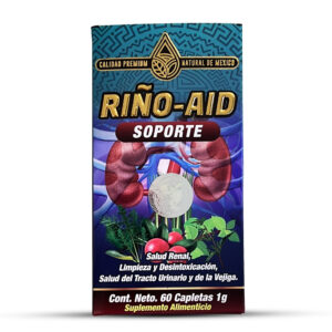 Riño Aid Suplemento 60 Capletas 1g. Natural de Mexico