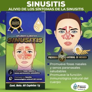 Sinusitis Suplemento 60 Caplets 1g.