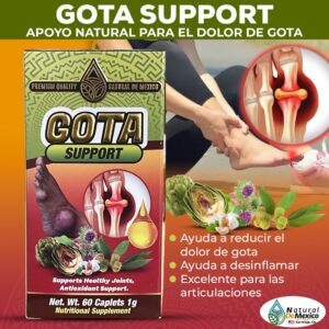 Gota Support Suplemento 60 Caplets 1g.