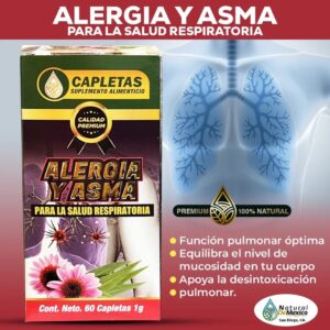 Suplemento Alergia y Asma Natural de Mexico
