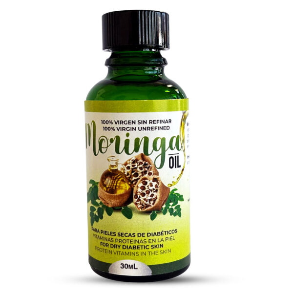 Aceite 100% virgen sin refinar de Moringa
