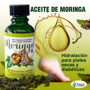 Aceite 100% virgen sin refinar de Moringa