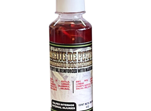 Aceite de Peyote - Oíl. Para ayudar a aliviar dolores de rodilla, dolores articulares, dolor del nervio ciático, dolor Lumbar, puede ayudar a calmar calambres, dolor de esguinces, várices y ácido urico.