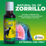 Aceite de Zorrillo - Aceite para el dolor. Para todo tipo de alergias y enfermedades del sistema respiratorio cómo: tos seca, tos con flema, bronquitis, alergia asmática, sinusitis, asma bronquial y resfriado común.