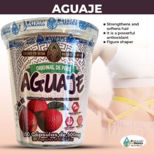 Aguaje Contiene nutrientes beneficiosos, cómo fibra, vitaminas y minerales. Pérdida de peso y la mejora del control del azúcar en la sangre.