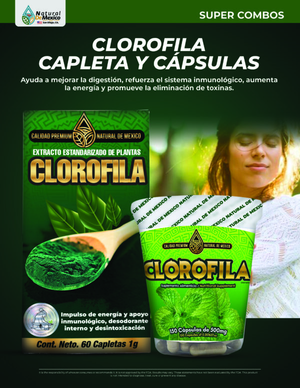 Clorofila capsulas