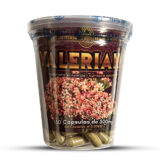 Valeriana Tratamiento natural para el insomnio y la ansiedad, actúa como un sedante suave y puede ayudar a promover el sueño y a reducir la ansiedad.